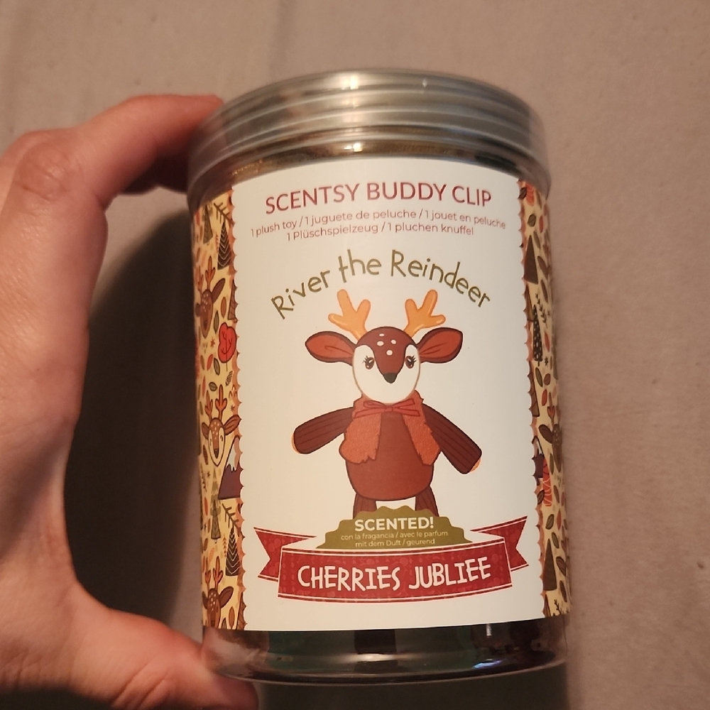 Scentsy Reindeer Buddy Clip